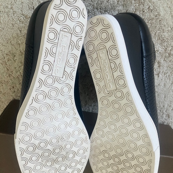 Paolo Anna Black Wedge Shoes Size 7.5 - Picture 8 of 15